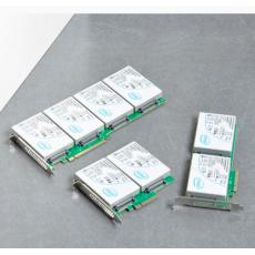 2-4盤2.5吋NVMe SSD硬碟（SF8639接口）轉U.2 / PCIe轉接卡（免供電線）